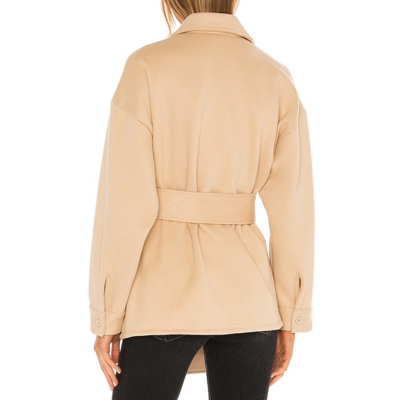 Worn Once! LOVERS + FRIENDS ‘Belted Utility Fleece’ Jacket - Picture 4 of 14